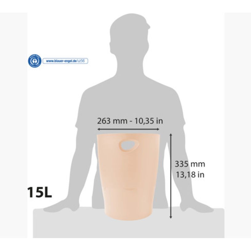 9002493037359-Exacompta Ecobin Aquarel - Corbeille à papier - 15L - corail-P_405112847_4-3