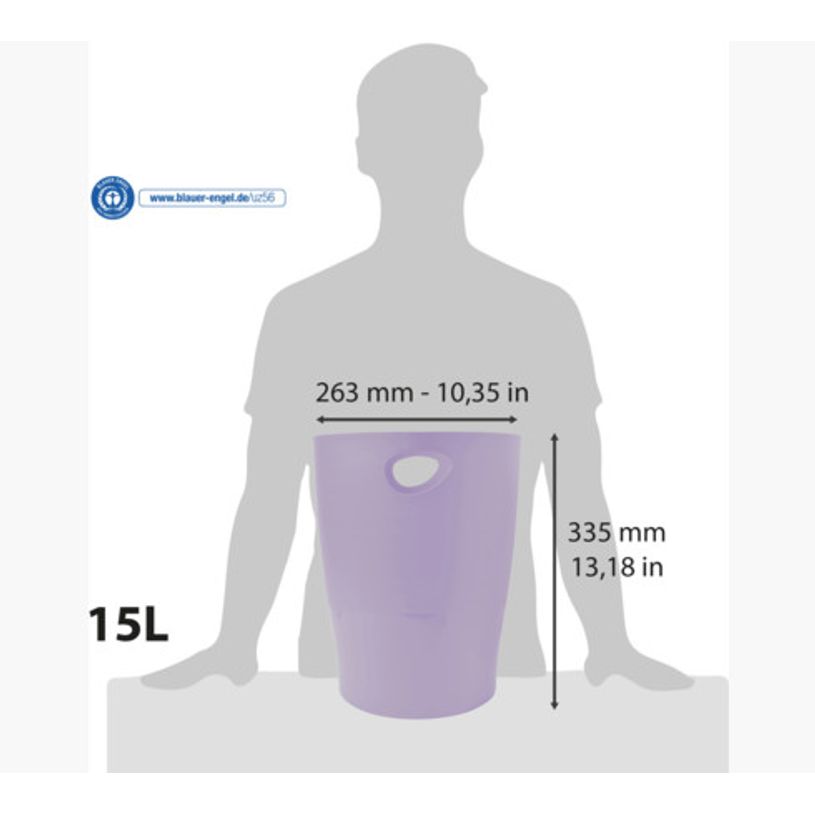 9002493037380-Exacompta Ecobin Aquarel - Corbeille à papier - 15L - mauve-P_405112850_4-3