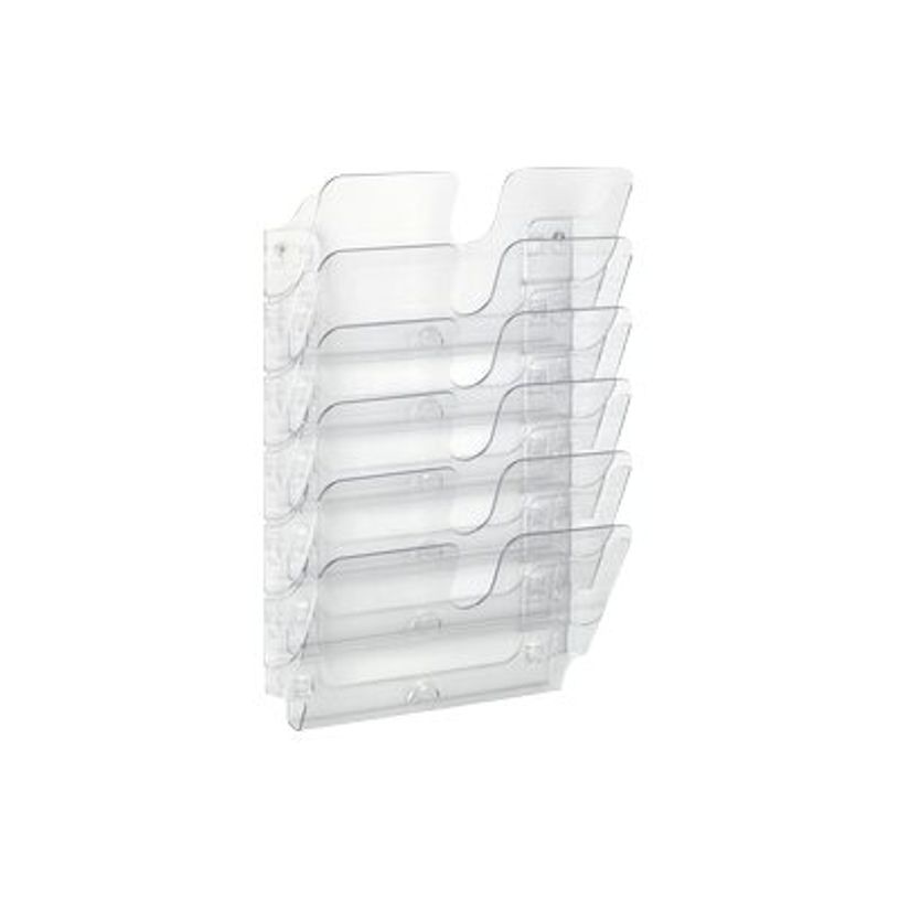 7318080014408-Durable Flexiplus - Trieur mural porte-document - 6 cases A4 horizontal - transparent-P_405112862_2-1