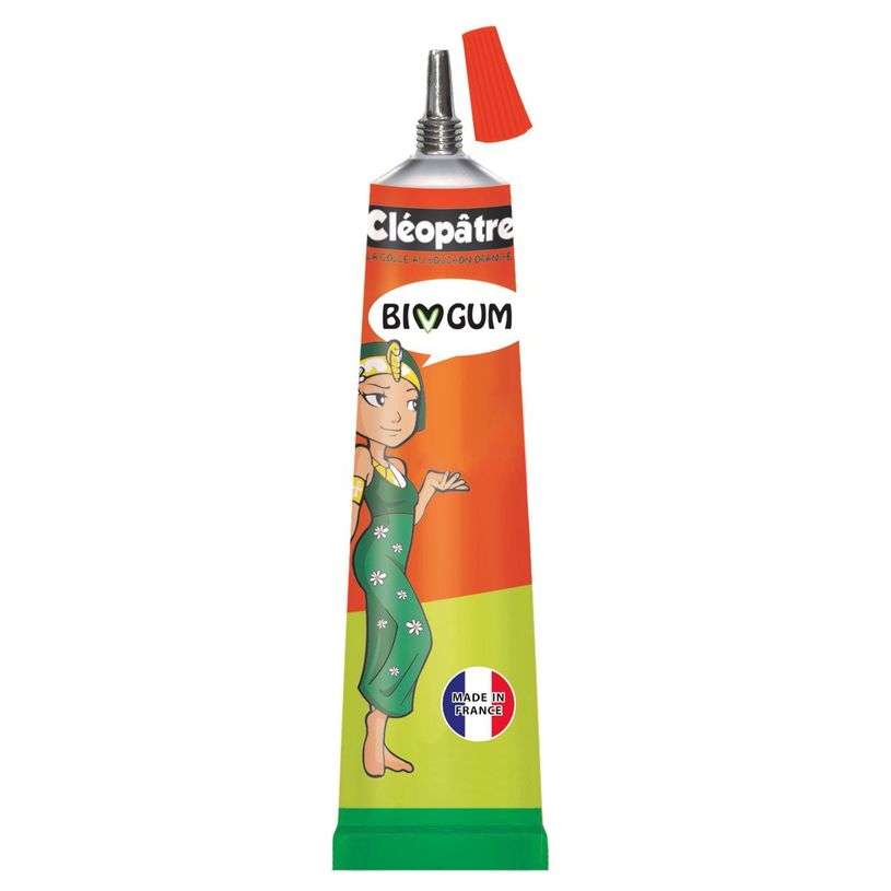 3134725014671-Cléopatre - Colle végétale forte "Biogum" en 30 gr avec embout précis--0