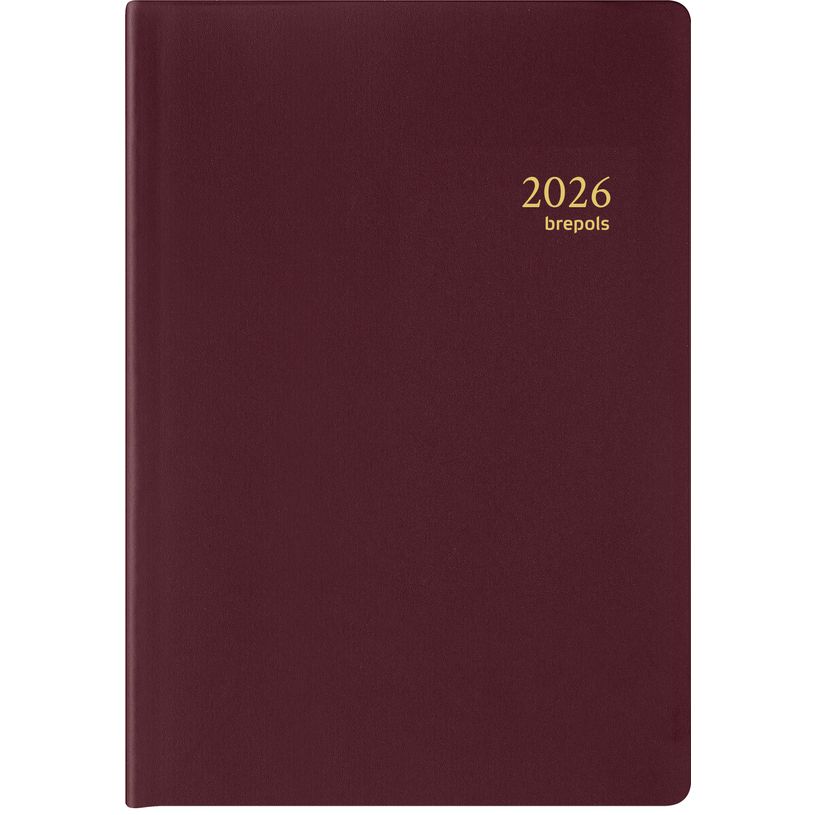 5412303375245-Agenda semainier Armada – format 4L – bordeaux – Brepols--0