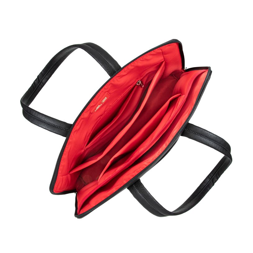 4260403579138-RIVACASE Orly - Sacoche féminine pour ordinateur portable 14" - noir-P_405113038_16-7