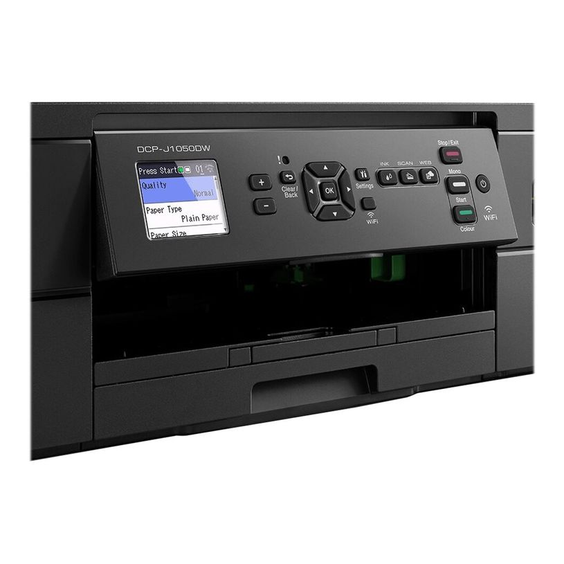 4977766813396-Brother DCP-J1050DW - imprimante multifonction jet d'encre couleur A4 - Wifi, USB-P_405113133_18-11