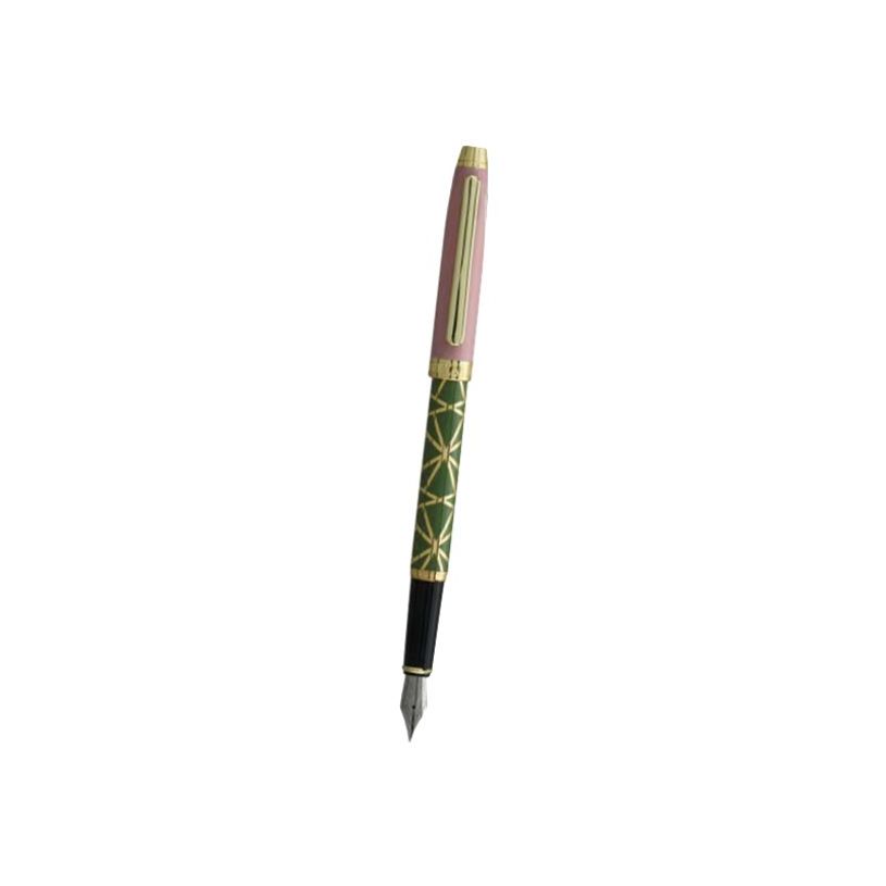 3219918242632-Enzo Varini Taormina XL Nakara - Stylo plume - rose et vert-P_405113212_1-0
