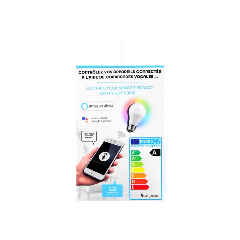 3303170088951-T'nB - ampoule LED connectée - E27 - 5 W-P_405113289_8-7