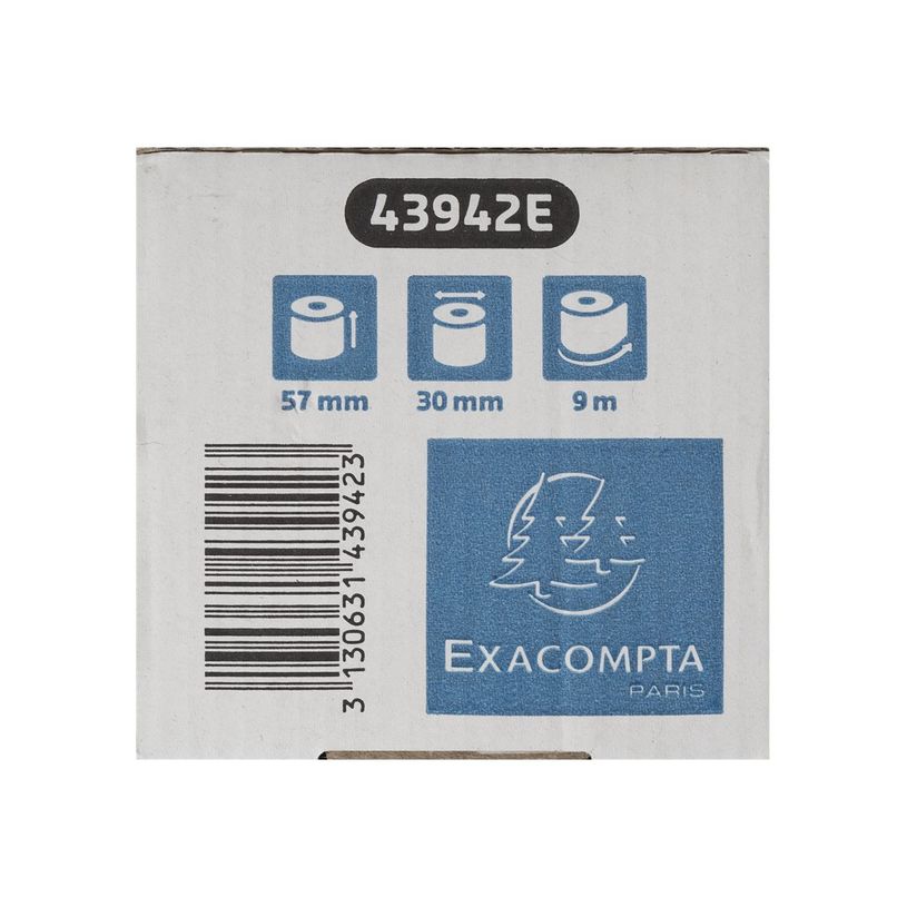 3130630439424-Exacompta - 20 Bobines thermiques - rouleaux caisses - 57 x 30 x 12 mm-P_405113305_4-5
