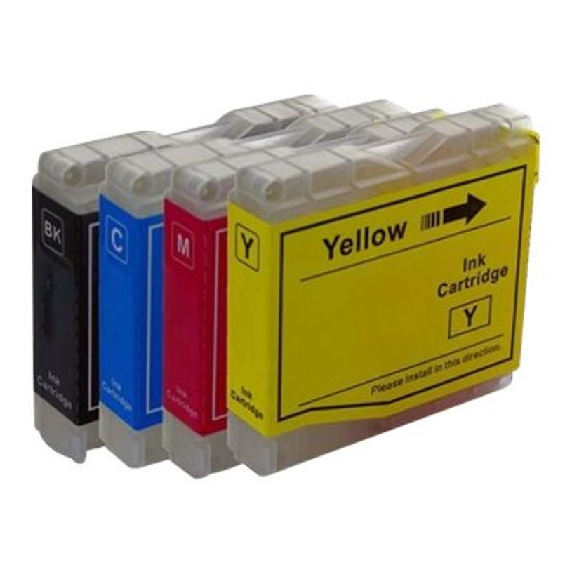 3700654296794-Cartouche compatible Brother LC985 - pack de 4 - noir, jaune, cyan, magenta - Switch -P_405113320_1-0