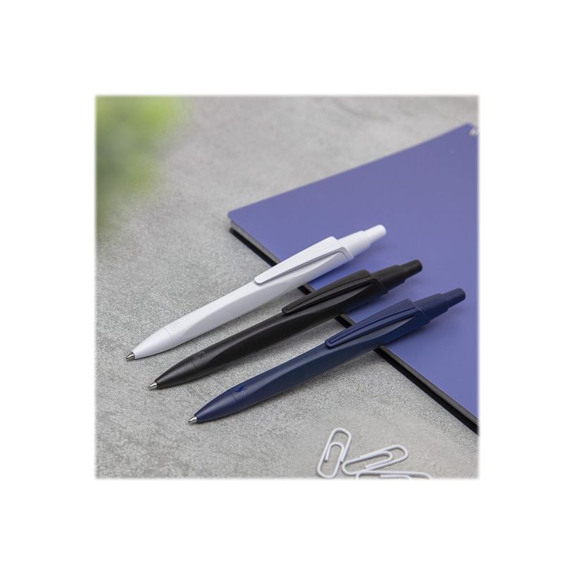 4004675138538-Schneider Reco - Stylo à bille - pointe moyenne - encre noire - corps blanc-P_405113442_4-3