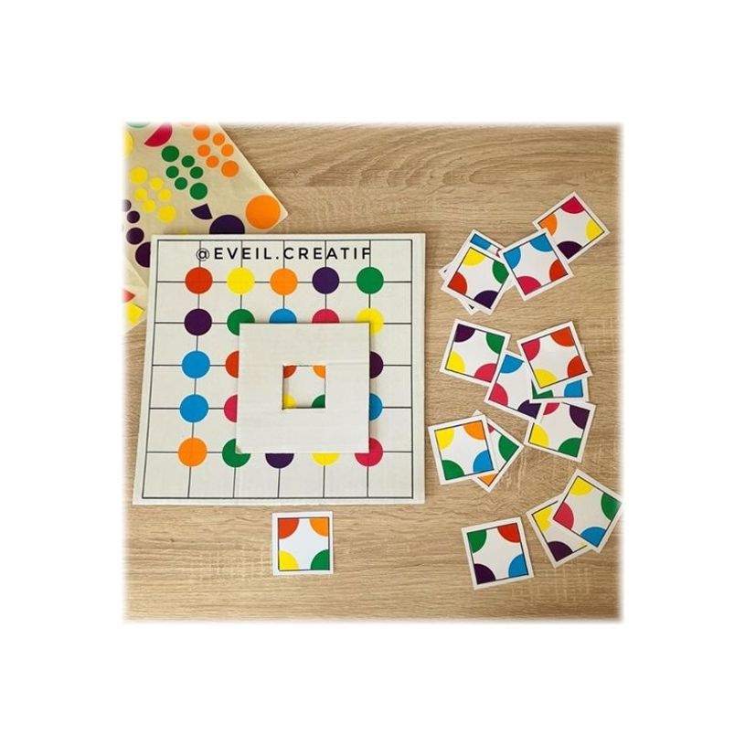 3134725022867-Cléopâtre - Gommettes rondes - 8 couleurs - repositionnables-P_405113481_1-4