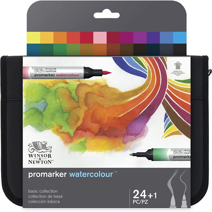 884955080054-ProMarker - Pack de 24 marqueurs double pointe - assortiment-P_405113503_1-0