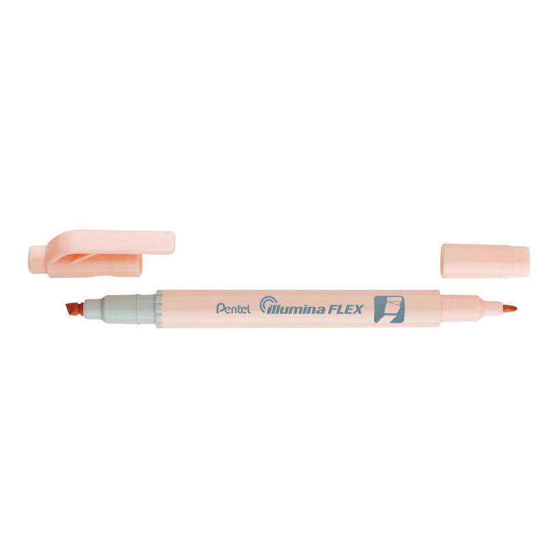 4711577053769-Pentel Illumina FLEX - Surligneur double pointe - orange pastel-P_405113534_1-0
