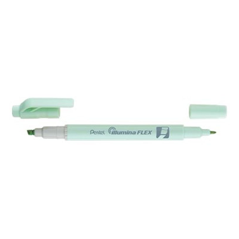 4711577053783-Pentel Illumina FLEX - Surligneur double pointe - vert clair pastel-P_405113536_1-0