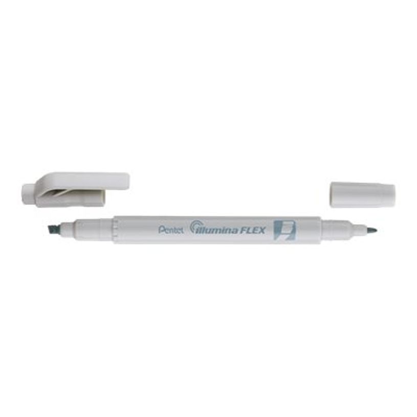 4711577053790-Pentel Illumina FLEX - Surligneur double pointe - gris pastel-P_405113537_2-1