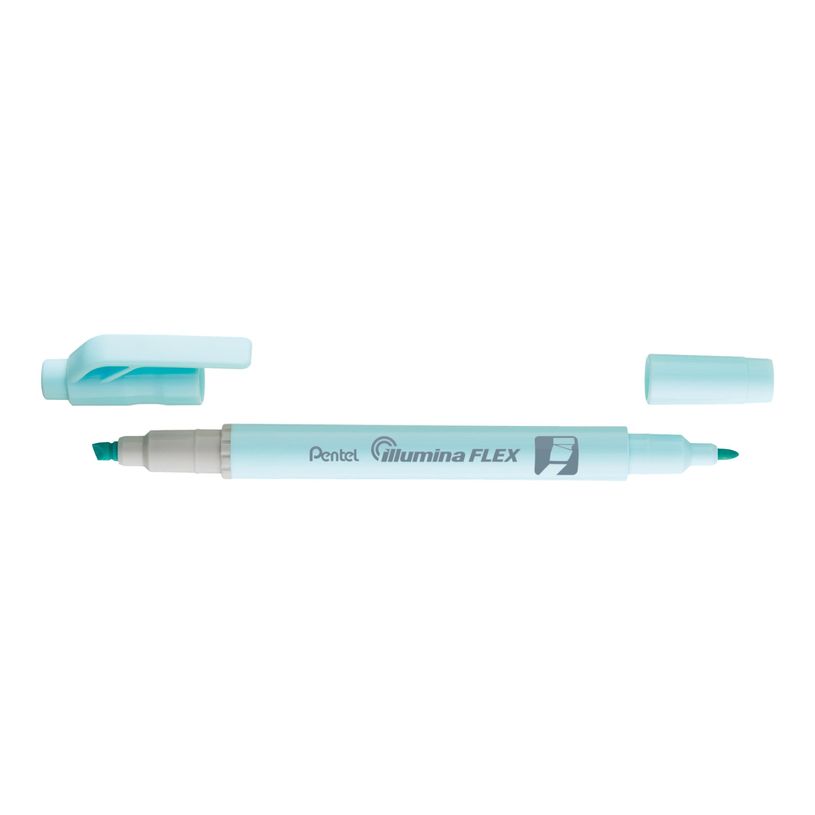 4711577053813-Pentel Illumina FLEX - Surligneur double pointe - bleu ciel pastel-P_405113539_1-0