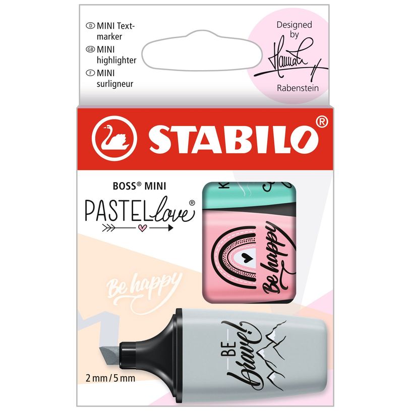 4006381576963-STABILO BOSS MINI Pastellove - Pack de 3 mini surligneurs - couleurs assorties-P_405113581_1-0