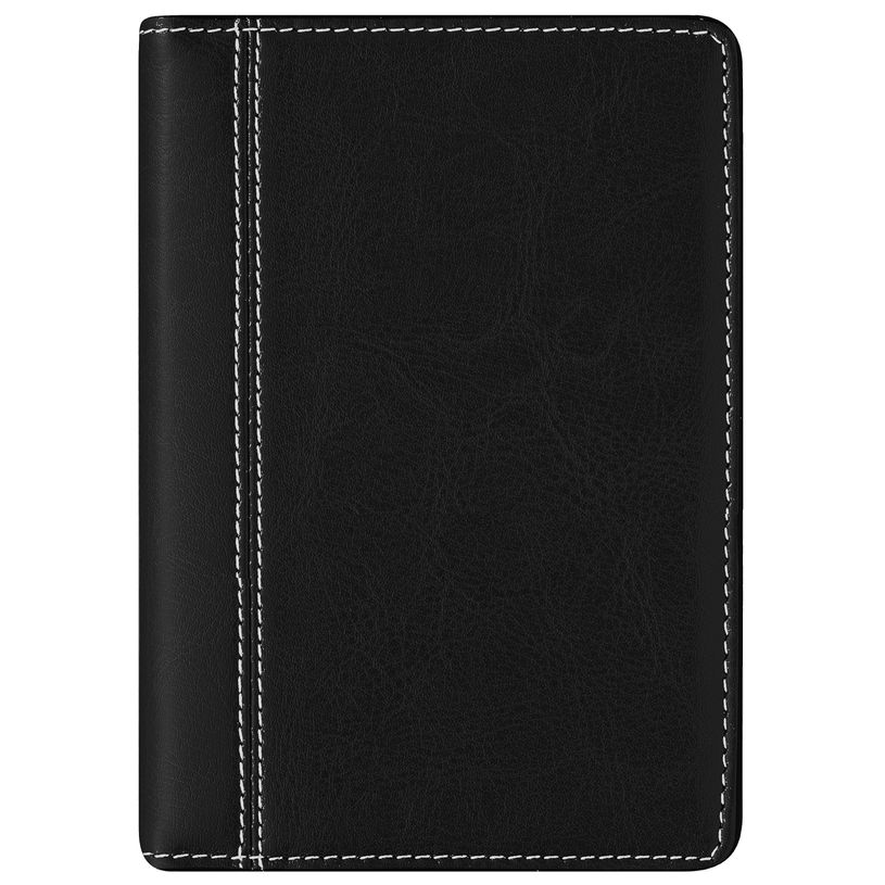 5412303135221-Agenda de poche spiralé Delta Palermo - 1 semaine sur 2 pages - 8 x 12 cm - noir - Brepol-P_405113662_1-0