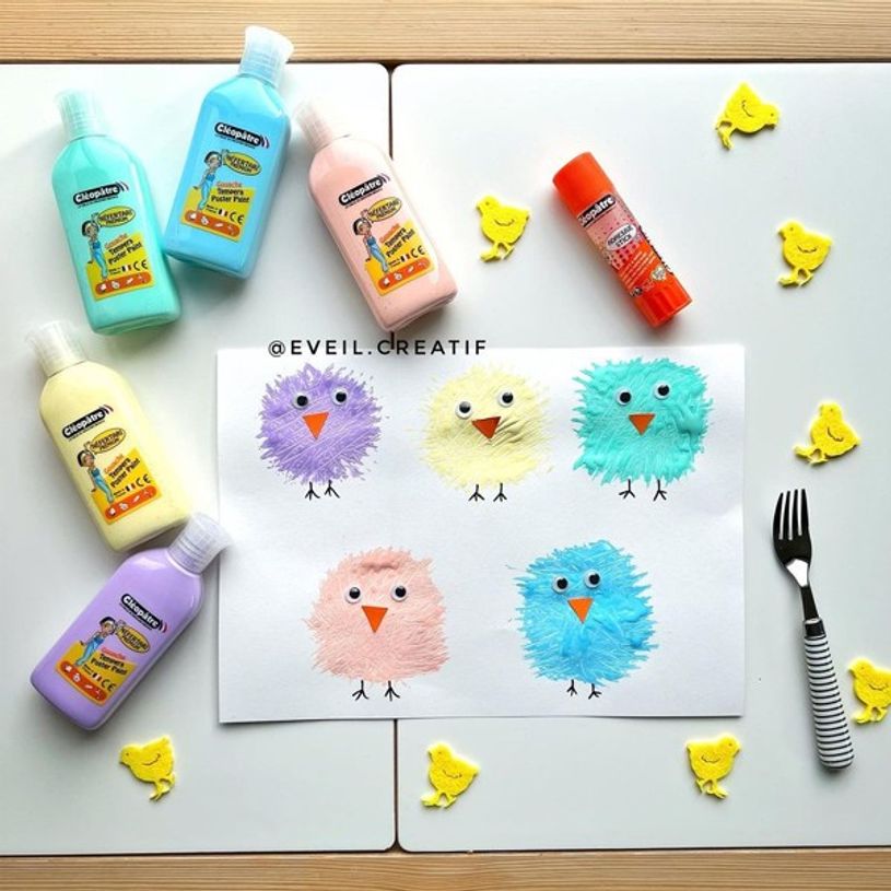 3134725015067-Cléopâtre NEFERTARI - Lot de 5 flacons de gouache - pastel - 5 x100ml-P_405113689_4-3