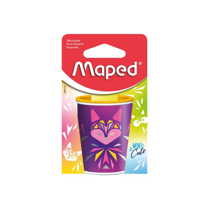 3154140441159-Maped Mini Cute - Taille crayon canette (blister) - 2 trous - disponible dans différentes-P_405113707_4-3