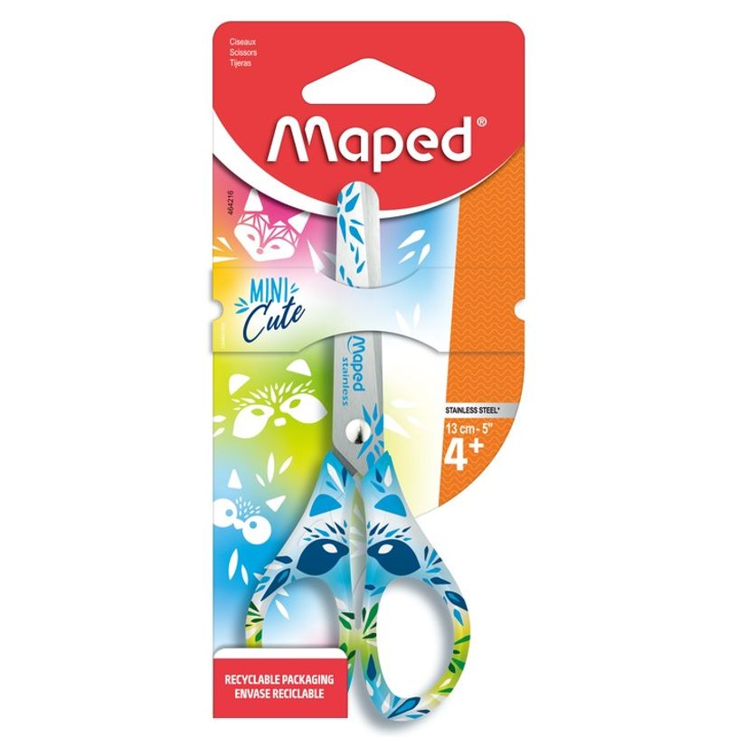 3154144642163-Maped Mini Cute - Ciseaux 13 cm (blister) - symétriques - disponible dans différentes co-P_405113719_1-0