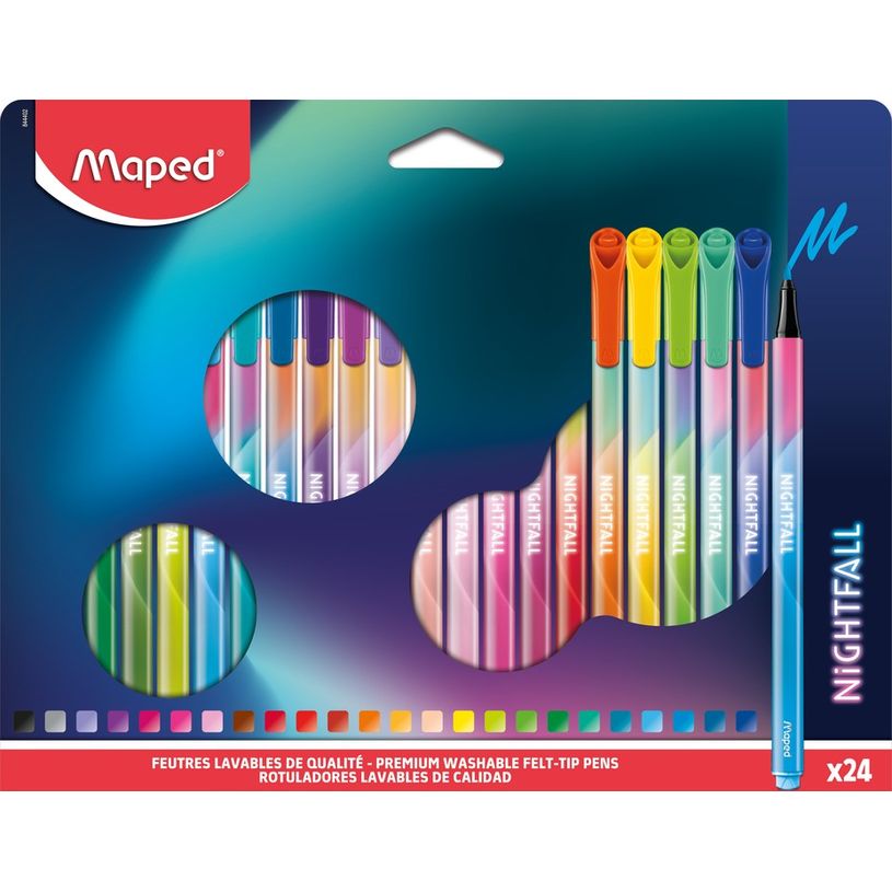 3154148444022-Maped Nightfall - 24 Feutres premium - pointe 2,5 mm-P_405113727_1-0
