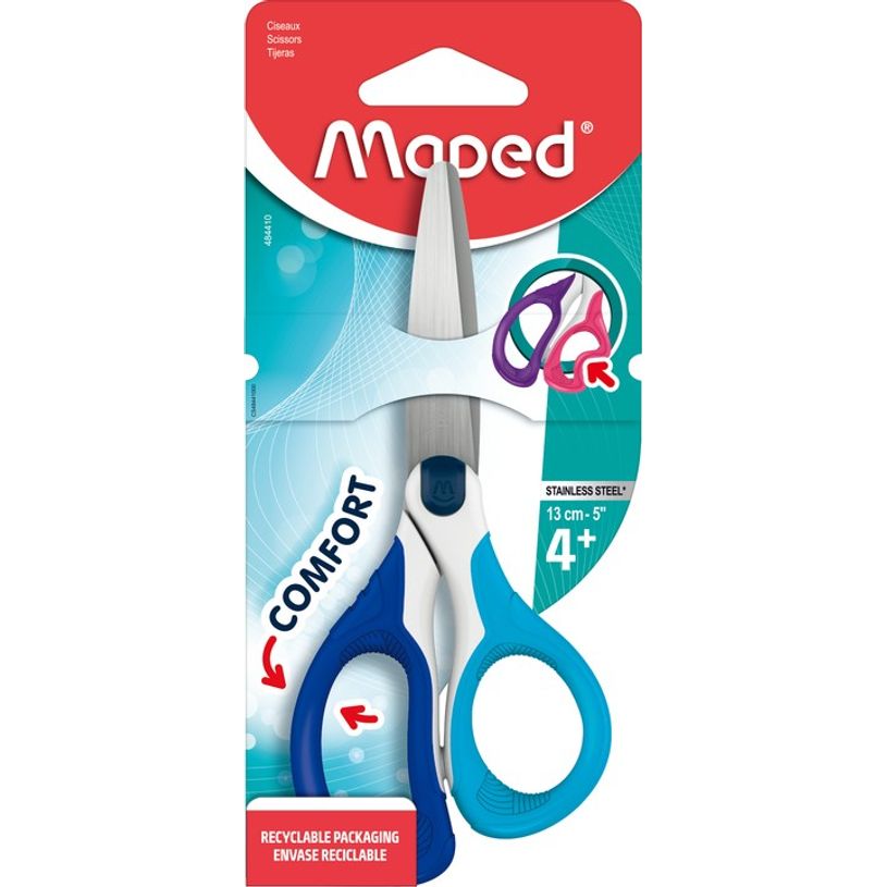 3154144844109-Maped Sensoft - Ciseaux 13 cm (blister) - asymétriques - disponible dans différentes cou-P_405113759_1-0