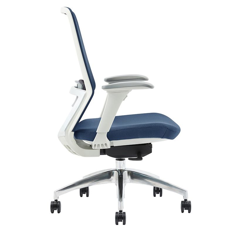 3701338802461-Fauteuil de bureau POLAR - accoudoirs réglables - appuie-tête en option - bleu-P_405113812_2-1