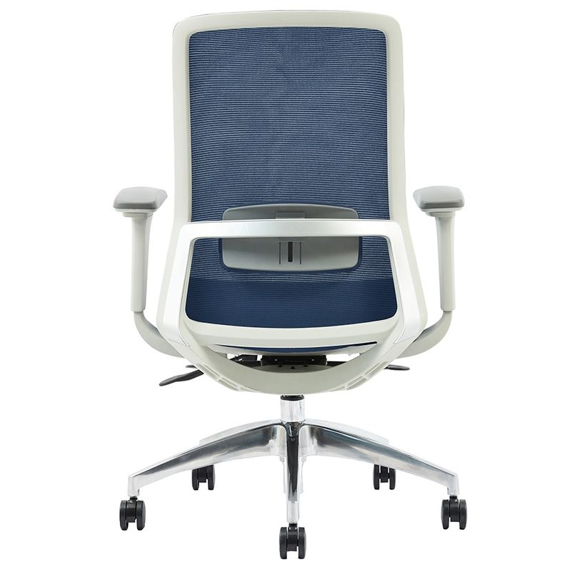 3701338802461-Fauteuil de bureau POLAR - accoudoirs réglables - appuie-tête en option - bleu-P_405113812_4-3
