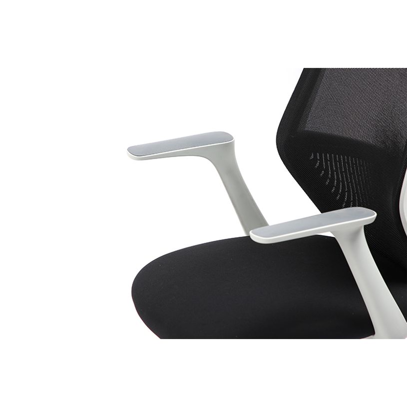 3701338802331-Fauteuil de bureau TIME - accoudoirs fixes gris clair - gris foncé-P_405113815_8-7