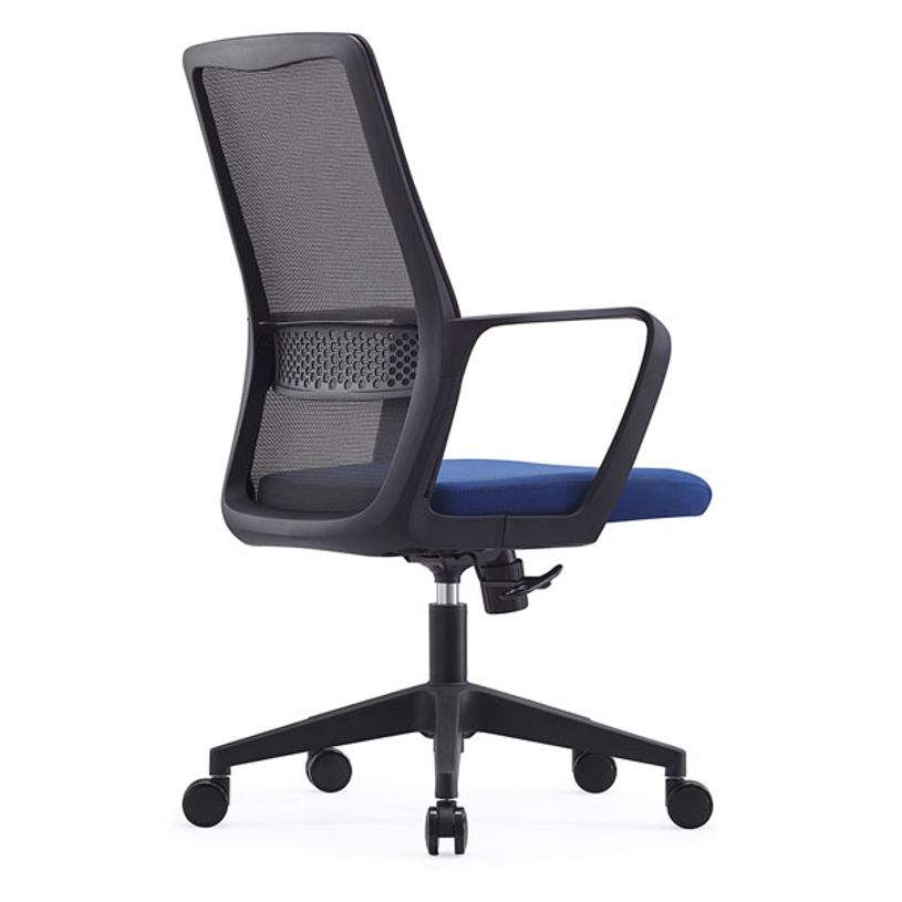 3701338802164-Fauteuil de bureau ZIGY - accoudoirs fixes - bleu-P_405113823_3-2
