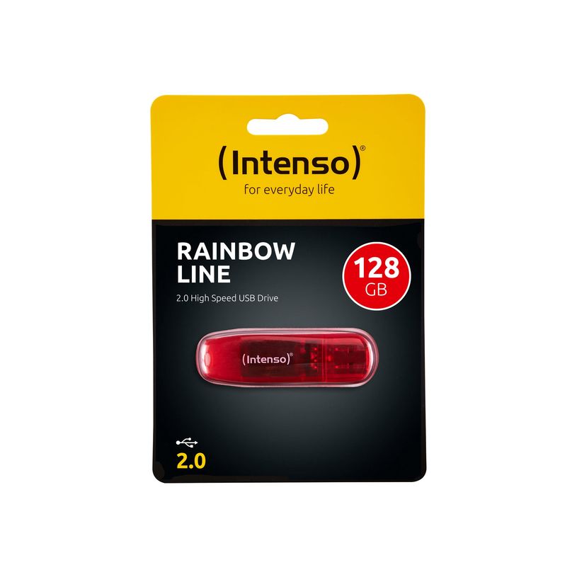 4034303029976-Intenso Rainbow Line - clé USB - 128 Go - rouge-P_405113837_4-3