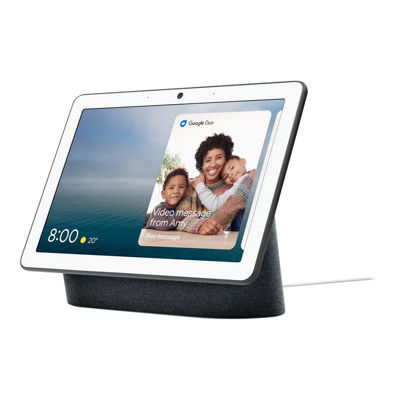 193575000114- Google Nest Hub Max - Affichage intelligent - LCD de 10" - Canal 2.1 - sans fil - Wi-Fi, B-P_405113902_2-1