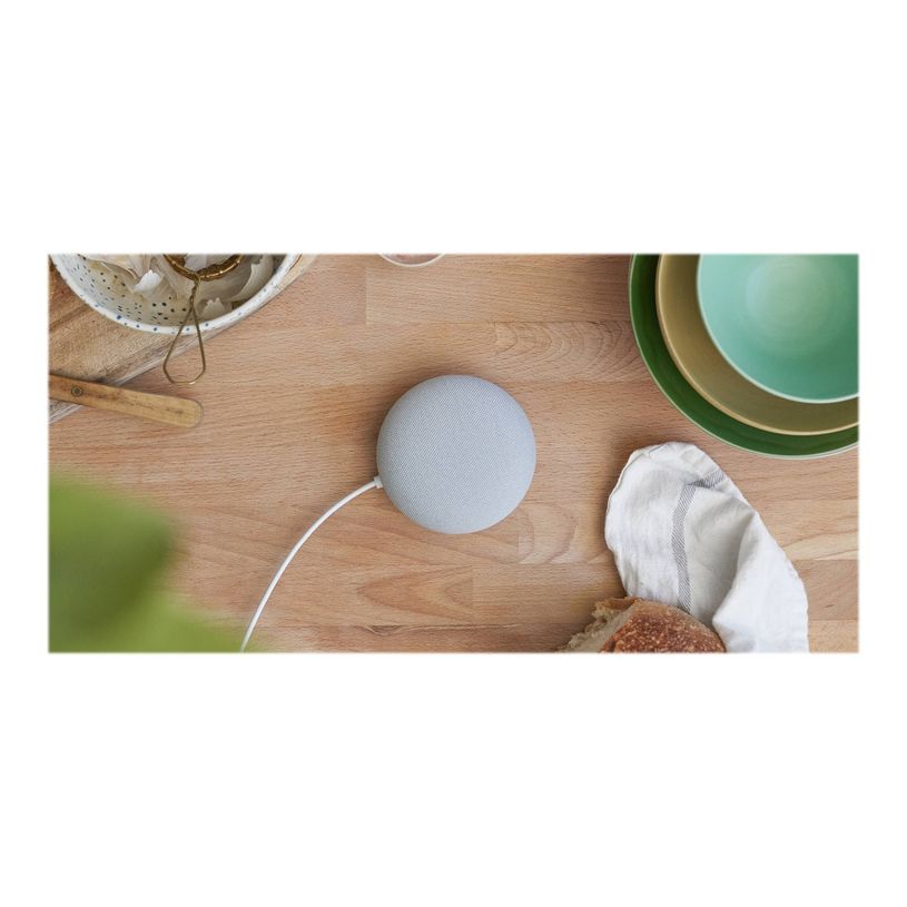 193575000831-Google Nest Mini - Gen 2 - haut-parleur intelligent - Wi-Fi, Bluetooth - craie-P_405113903_5-4