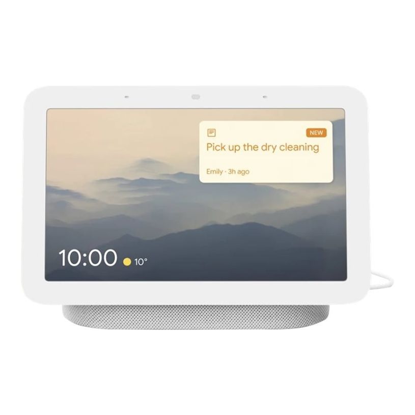 193575023670-Google Nest Hub - Enceinte intelligente avec écran tactile 7" - gris clair-P_405113904_14-17