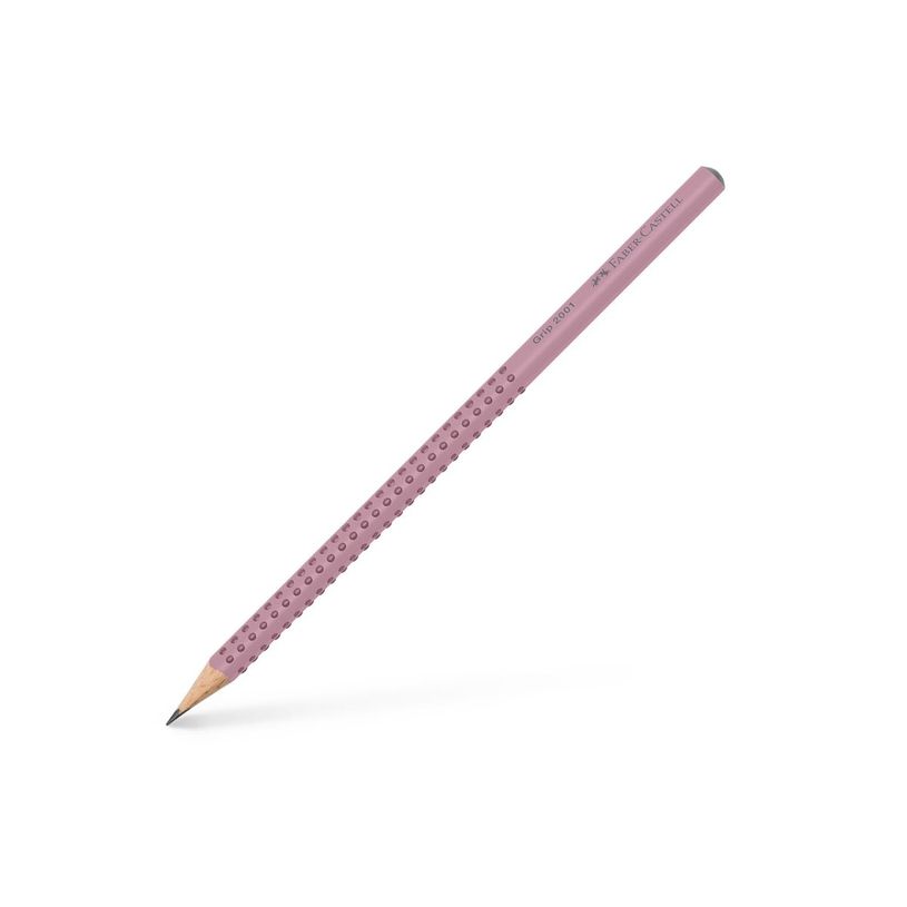 4005405170545-Faber-Castell – crayon graphite B Grip 2001 – rose – B-P_405113906_2-1
