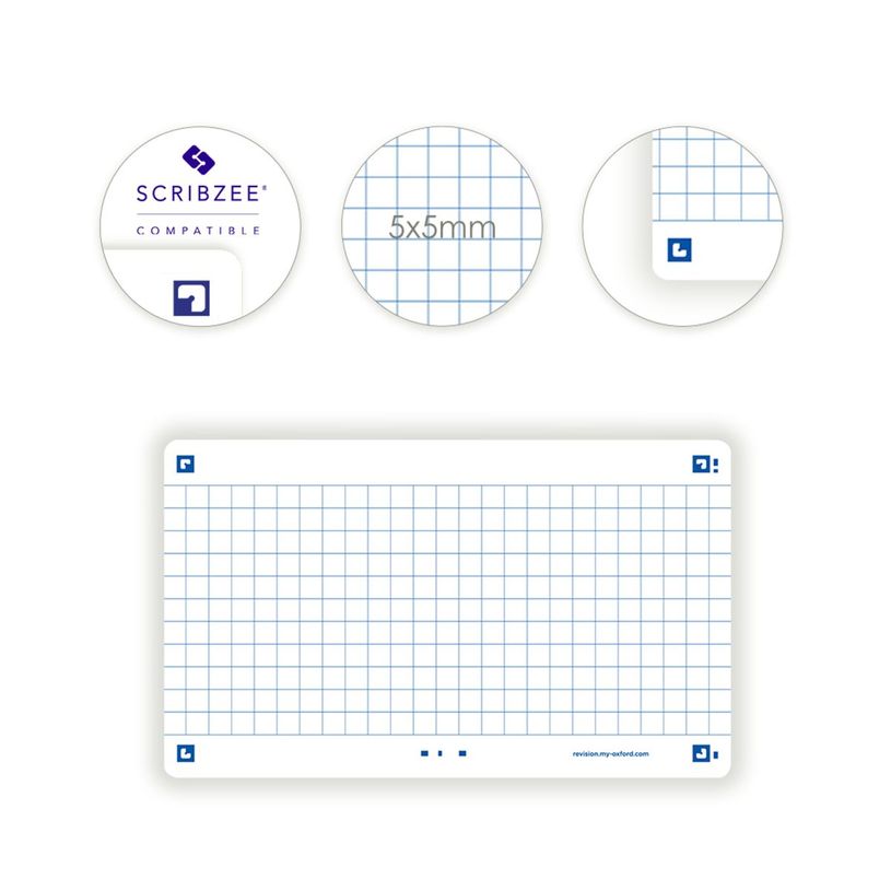 3020120170091-Oxford FLASH 2.0 - Pack de 32 cartes - A7 - petitis carreaux - blanc-P_405113936_3-2