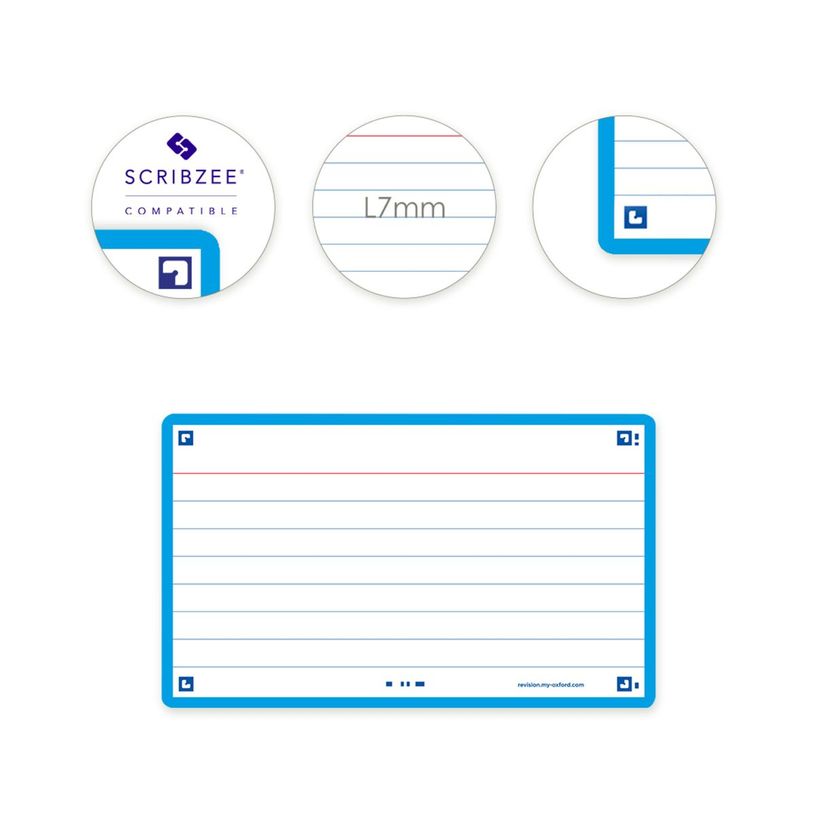3020120170213-Oxford FLASH 2.0 - Pack de 32 cartes - A7 - ligné - turquoise-P_405113938_4-2