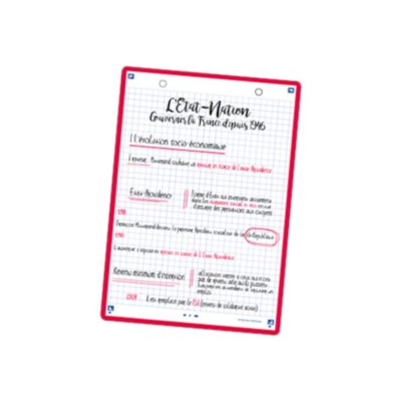 3020120138008-Oxford REVISION 2.0 - Pack de 32 Fiches Bristol Scribzee - A6 - petits carreaux - non perf-P_405113944_2-1