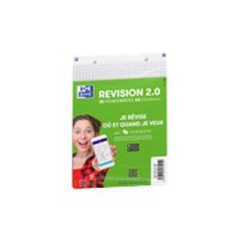 3020120169910-Oxford Revision 2.0 - Pack de 32 Fiches Bristol - A5 - petits carreaux - perforées - blan-P_405113951_1-0