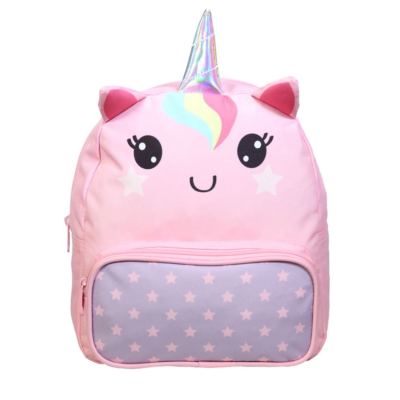 3666311004655-Sac à dos maternelle Kids Licorne - 1 compartiment - rose - Bagtrotter-P_405113981_1-0