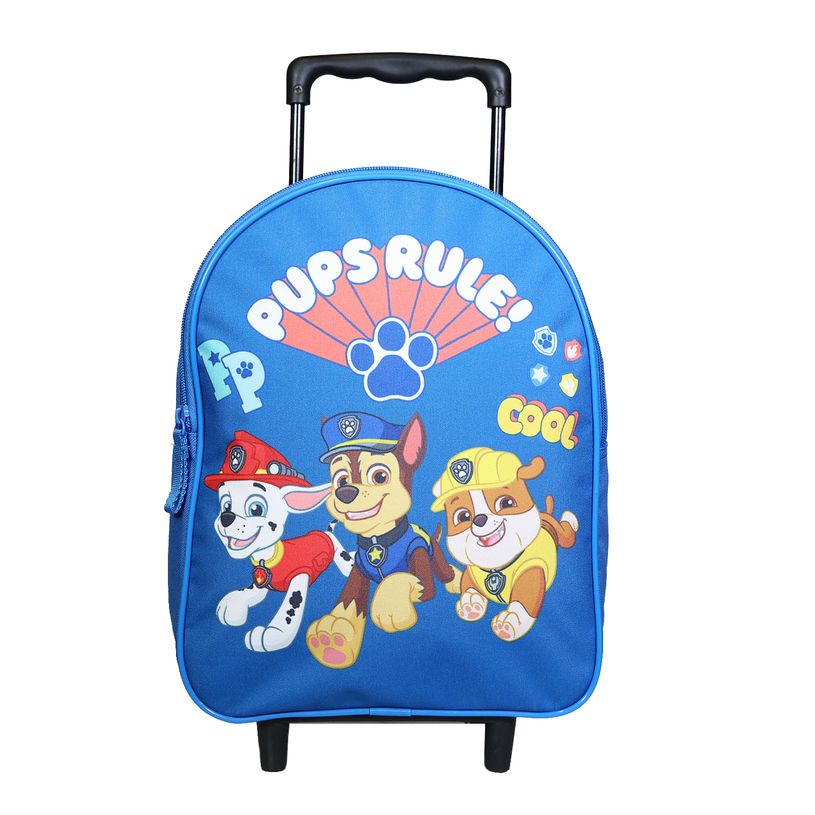 3666311003160-Sac à dos à roulettes Pat'Patrouille - 31 cm - 1 compartiment - bleu - Bagtrotter-P_405113990_1-0