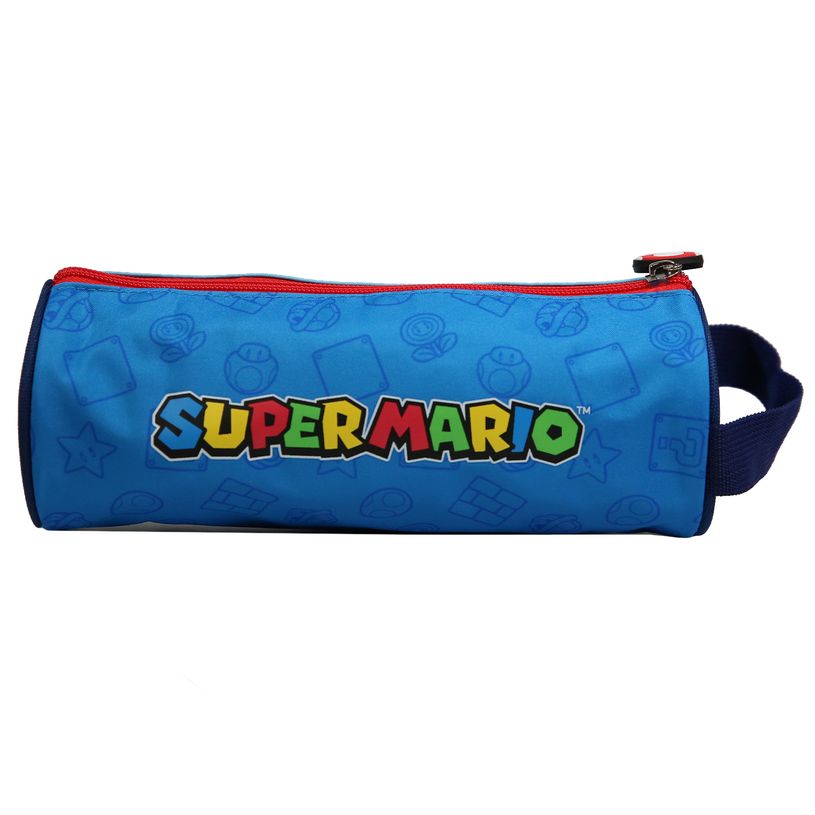 3666311005485-Trousse ronde Super Mario - 1 compartiment - bleu - Bagtrotter-P_405113992_3-2