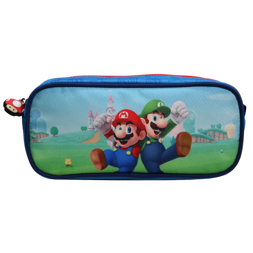 3666311006819-Trousse rectangulaire Super Mario - 1 compartiment - bleu - Bagtrotter-P_405113993_1-0