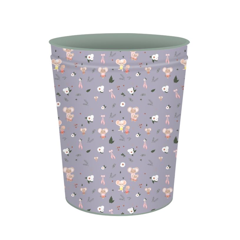 3371010473373-Quo Vadis - Corbeille à papier - Animascot - 22,5x25,5 cm - Métal--1