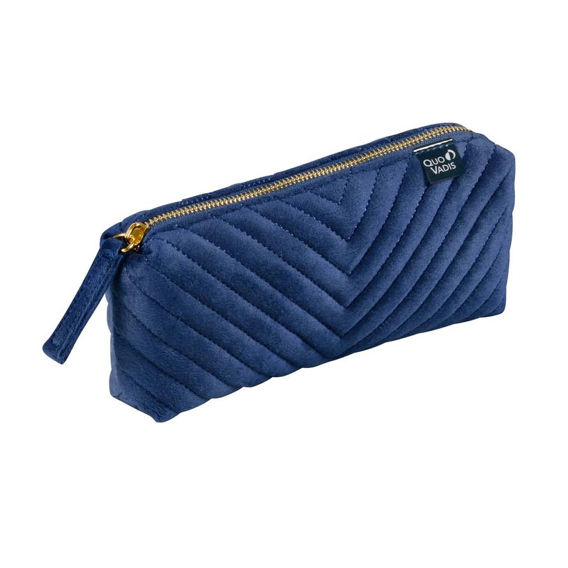 3371010487387-Trousse plate Colette - 1 compartiment - différents modèles disponibles - Quo Vadis--1