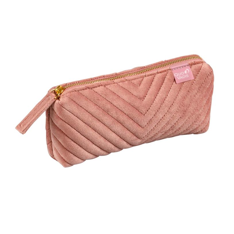 3371010487387-Trousse plate Colette - 1 compartiment - différents modèles disponibles - Quo Vadis--2