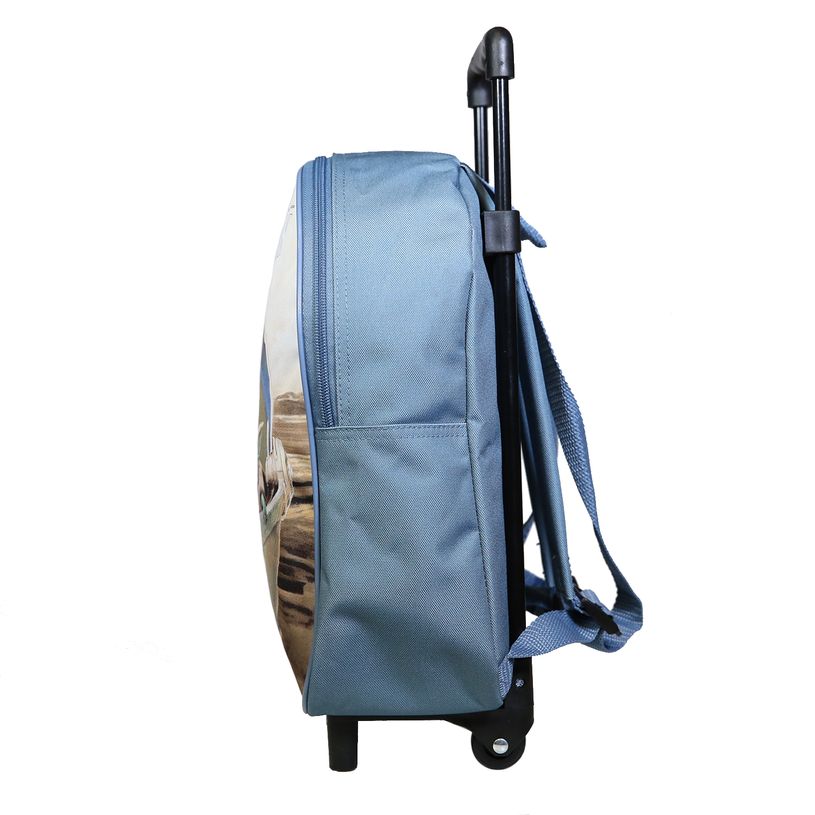 3666311002668-Sac à dos à roulettes Star Wars / The Mandalorian 31 cm - 1 compartiment - beige - Bagtr-P_405114021_2-1