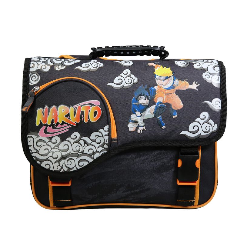 3700516288387-Cartable 38 cm Naruto - 2 compartiments - noir - Bagtrotter-P_405114028_1-0