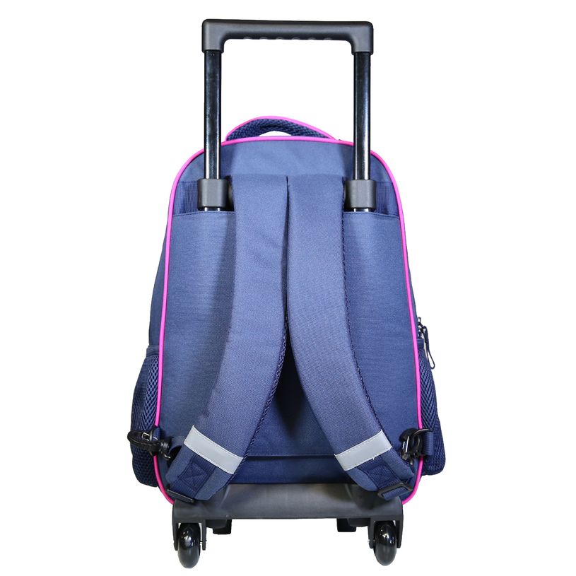 3666311001364-Sac à dos à roulettes Poivre Blanc - 2 compartiments - bleu - Bagtrotter-P_405114042_3-2