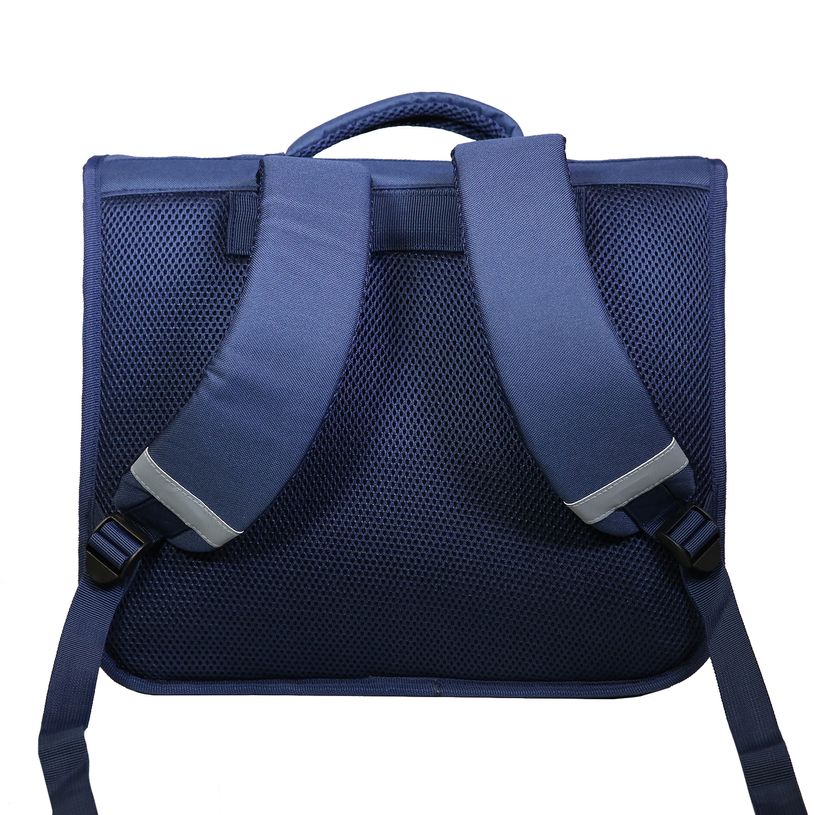 3666311001258-Cartable Poivre Blanc 38 cm - 2 compartiments - orange - Bagtrotter-P_405114046_3-2