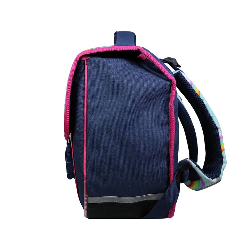 3666311007564-Cartable Phileas 38 cm - 2 compartiments - arc-en-ciel - Bagtrotter-P_405114051_2-1